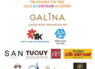 cảm ơn nhà tài trợ 2023 JCI Vietnam Academy
